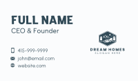 Outdoor Landscaping Lawn Mower Business Card Design