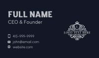 Regal Shield Royalty Business Card Preview