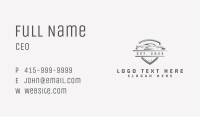 Sports Car Racing Shield Business Card Image Preview