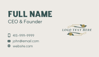 Needle Thread Stitch Business Card Image Preview