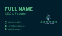 Landscaping Garden Vine Shovel Business Card Preview