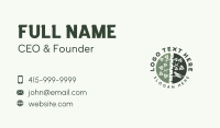 Eco Tree Plant Business Card Preview