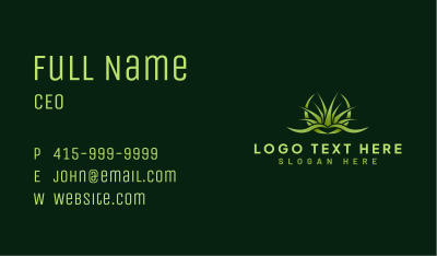 Garden Plant Landscaping Business Card Image Preview