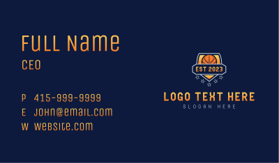 Basketball Varsity League Business Card Image Preview