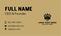 Gym Kettlebell Fitness Business Card Image Preview
