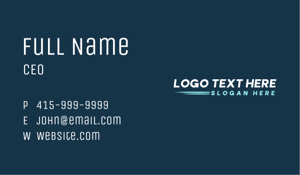 Business Lines Wordmark Business Card Design Image Preview