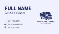 Box Truck Delivery Business Card Image Preview