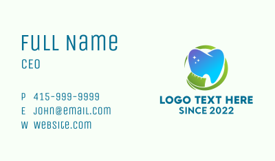Oral Care Dental Clinic  Business Card