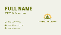 Garden Tree Lawn  Business Card Design