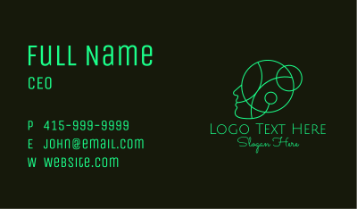 Human Head Counseling  Business Card