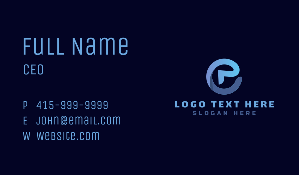 Internet Letter E Business Card Design Image Preview