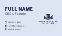 Column Building Structure Business Card Image Preview