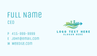 Cargo Ship Arrow Business Card Image Preview