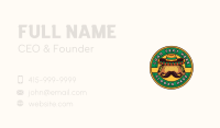 Mexican Hat Taco Business Card Preview