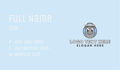 Trash Garbage Can Business Card Image Preview