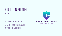 Shield Gavel Law Business Card Image Preview