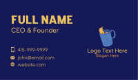 Starry Mug Cafe Business Card Image Preview