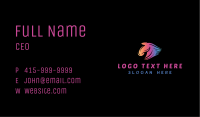 Gradient Horse Animal Business Card Image Preview