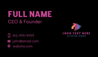 Gradient Horse Animal Business Card Image Preview