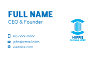 Round Pillar Business Card Image Preview