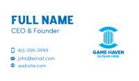 Round Pillar Business Card Image Preview