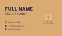 Classic Design Lettermark Business Card Design