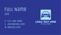 Face Mask Car Application Business Card Image Preview