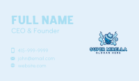 Fedora Skull Vape Cloud Business Card Image Preview