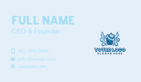 Fedora Skull Vape Cloud Business Card Image Preview