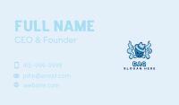 Fedora Skull Vape Cloud Business Card Image Preview