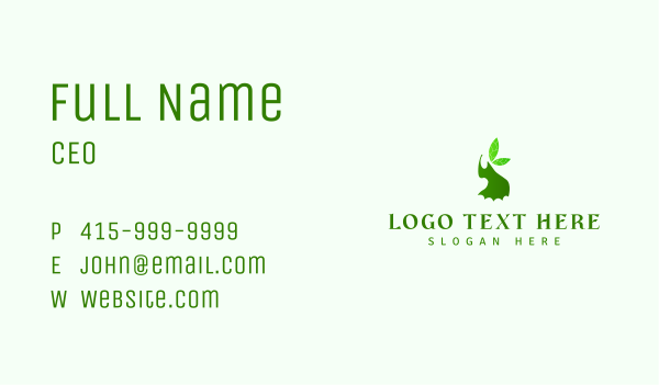 Mythical Fairy Costume Business Card Design Image Preview