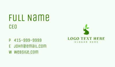 Mythical Fairy Costume Business Card Image Preview