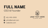 Ghost Mural Vandalism Business Card Preview