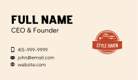 Carpentry Chisel Drill Business Card Image Preview