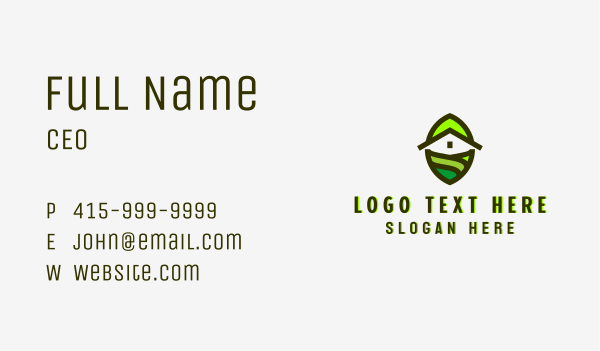 Home Gardening Lawn Care Business Card Design Image Preview