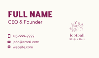 Whimsical Hand Floral  Business Card Image Preview