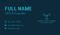 Abstract Aerial Drone Business Card Preview