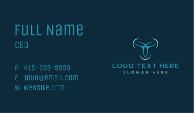 Abstract Aerial Drone Business Card Image Preview