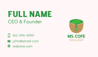 Tea Cup Drink Business Card Image Preview