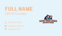 Armadillo Hockey Gamer Business Card Image Preview