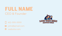 Armadillo Hockey Gamer Business Card Preview