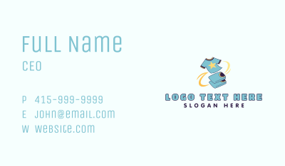 Tshirt Printing Apparel Business Card Image Preview