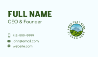 Mountain Agriculture Farming Business Card Preview