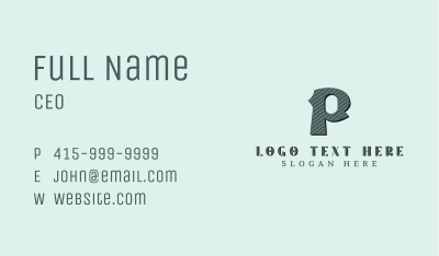 Classic Fashion Boutique Business Card Image Preview