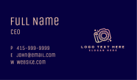 Camera Photography Gallery Business Card Image Preview