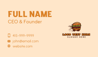 Hamburger Fast Food Business Card Preview