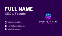 Human Cyber Technology Business Card Preview