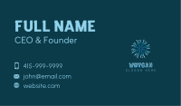 AI Cyber Programmer Business Card Image Preview