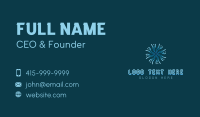 AI Cyber Programmer Business Card Image Preview