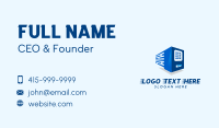 Fast Vending Machine Business Card Preview